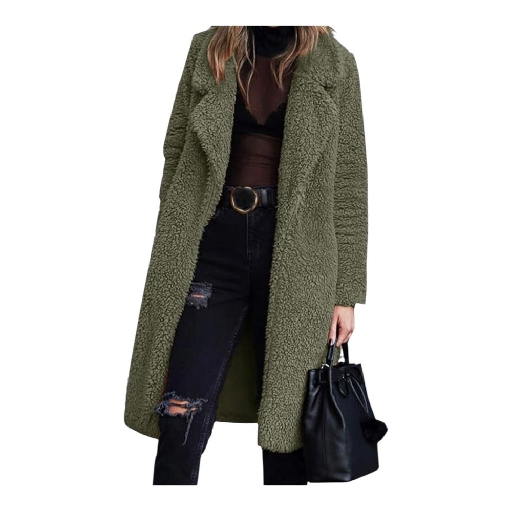 Olive Women's Teddy Jacket